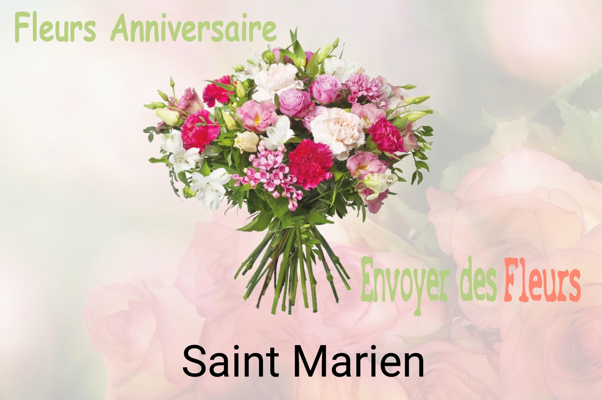 Bouquet de fleurs d’anniversaire livré à Saint-Marien